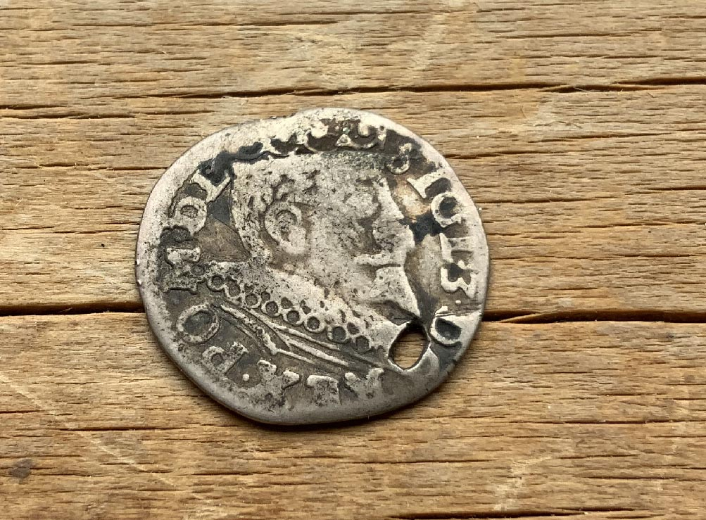 Poland 3 Groscher Sigismund III vasa 1587-1632 coin C3723
